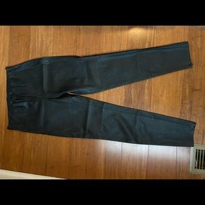 Zara Black Leather Leggings